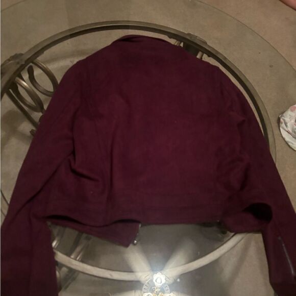 Shinestar Zip up Soft Blazer Jacket - Picture 3 of 3